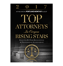 Top Attorneys In Oregon Rising Stars | 2017 | Selected By Peer Recognition